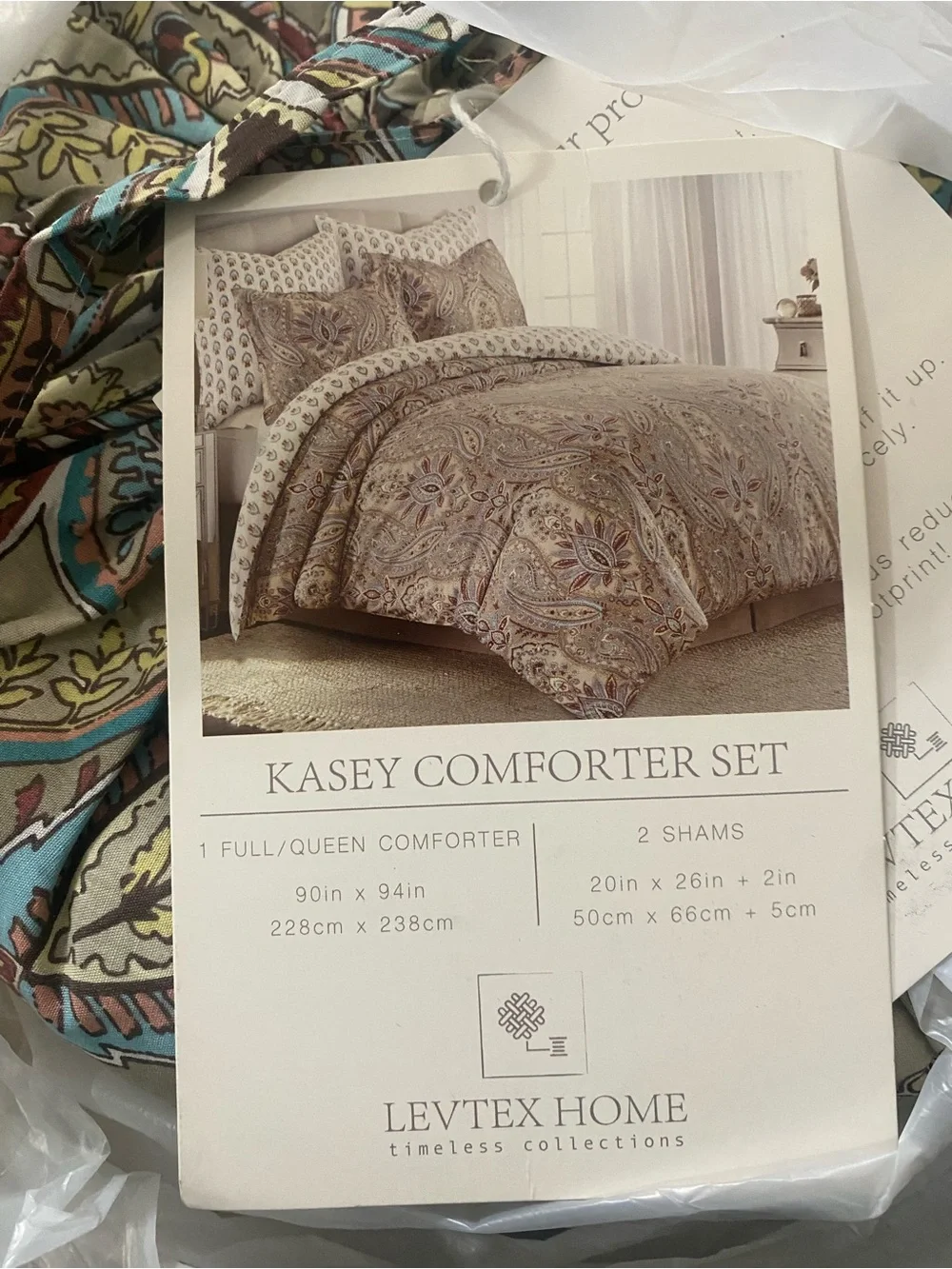 Levtex Home Kasey Comforter Set 3 Pc-